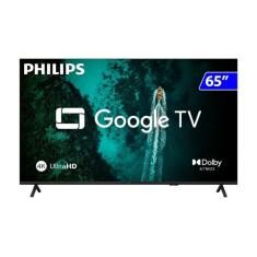 Smart TV Philips LED 65 4K Wi-Fi Google TV 65PUG7419/78