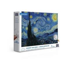 Quebra-Cabeça 1000 Peças Van Gogh A Noite Estrelada - Game Office