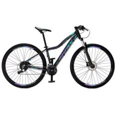 Bicicleta Aro 29 KRW Destiny Alumínio Shimano TZ 24 Vel Freio Hidráulico SX6-Unissex