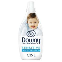 Amaciante Downy Sensitive Hipoalergênico - Concentrado 1,35L, Suave, 1