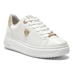 Tênis Via Marte Casual Feminino Branco-Feminino
