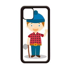 Blue Hat Shirt Canada Cartoon para iPhone 11 Pro Max Capa para Apple Mobile Case Shell