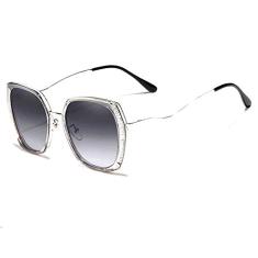 Óculos de Sol Feminino Genuine Kingseven Proteção UV400 Gradiente N7832 (C3)