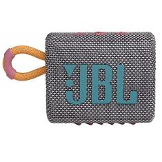Caixa de Som Bluetooth JBL GO 3 4.2W Cinza - JBLGO3GRY