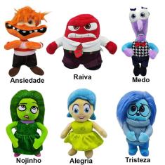 Pelucia Divertidamente Inside Out 2 Boneco 20Cm