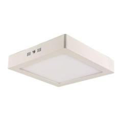 Painel de Led Blumenau Quadrado de Sobrepor 24W Bivolt, 6500K - Luz Br