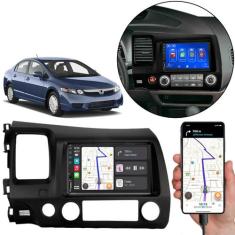Kit Multimídia Mp5 Civic 2007-2011 7 Pol Carplay Android-Auto + Câmera