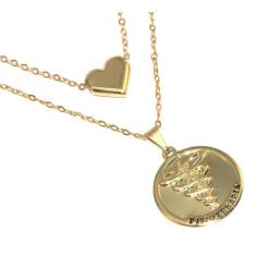 Colar Cordão Duplo Profissão Fisioterapia Folheado 18k - Milena Folhea