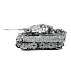 Miniatura D Montar Metal Earth Tanque De Guerra Tiger MMS203, Prata