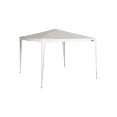 Gazebo 3m x 3m Ráfia Branco - MOR, Branco, 3x3m