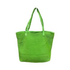 Bolsa Fem Praia Tela Laranja Spb&Sjw Sol-2433 - Verde