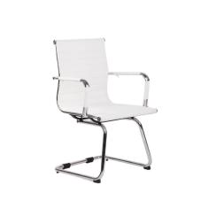 Cadeira de Escritório Interlocutor Fixa New Best Branca