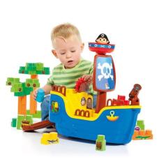 Molto Blocks Navio Pirata Azul 8002 - Cardoso Toys