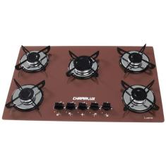 Cooktop Chamalux Ultra Rápido 5 Bocas Com Acendimento Automático Bivolt