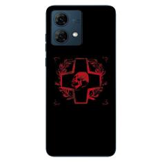Capa Adesivo Skin023 Verso Para Motorola Moto G84