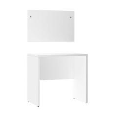 Escrivaninha Multiuso Compacta com Painel 80cm Prime Luciane Móveis, B