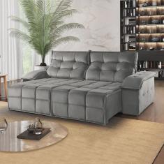 Sofá Retrátil e Reclinável 290cm 2 Lugares M122