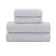 Kit Jogo De Toalhas Buddemeyer 4 Peças Banhão e Rosto Dual Air 100% Al