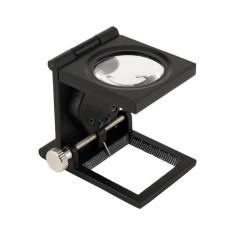 Lupa Conta-Fios Metal LED Solver SLF-130M