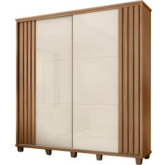 Guarda Roupa de Casal RV Móveis Monte Carlo 2 portas de correr 4 gavet