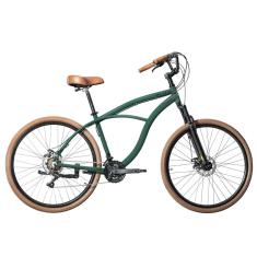 Bicicleta Aro 29 Beach Cruiser BLITZ Terral Urbana Praiana Passeio Retrô Alumínio 21v Shimano-Unissex