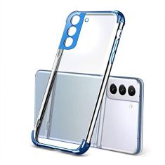 Capa transparente macia com revestimento de airbag para Samsung Galaxy S21 Plus Ultra S21