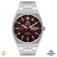Relógio Orient Masculino Automático 469Ss087f Aço F Vinho