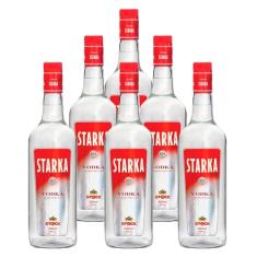 Vodka Tridestilada Starka Stock 980ml 6 Unidades