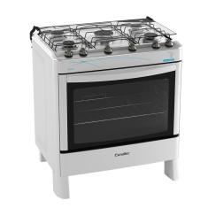 Fogão Esmaltec Ágata 5 Bocas Branco Bivolt