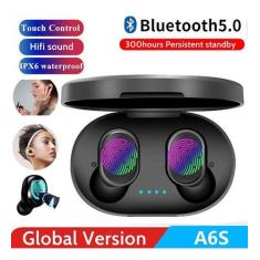 Fone De Ouvido A6s Tws Wireless Bluetooth 5.0 Earphone - OEM, Preto