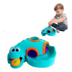 Brinquedo Infantil Educativo Didático Para Bebê Croco Ball - JP Brink