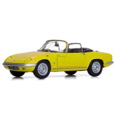 Miniatura Sun Star Lotus Elan Se Roadster 1966 1/18 Detalhad, Amarelo