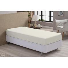 Lençol Solteiro Avulso Com Elástico Em Toda Volta 100% Algodão - Lonhn