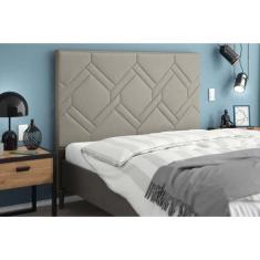 Painel de Cama Box Estofada King Lima Plus Camurca - Simbal