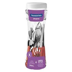 Faqueiro Inox 24 Peças Ipanema Goiaba Tramontina