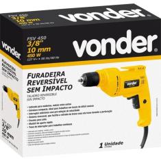 Furadeira S- Impacto 3-8 450 Watts 127 Volts Fsv450 Vonder