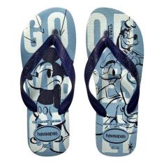 Chinelo Havaianas Adulto Top Disney, 39/40, Azul lavanda