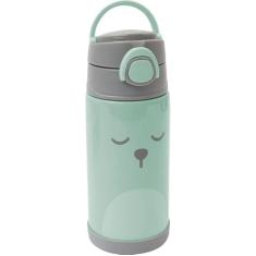 Garrafa Termica Parede Dupla Gumy, Buba, 400 ML, Verde