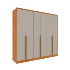 Guarda Roupa Casal 100% MDF 6 Portas 6 Gavetas Sol 243cm Yescasa
