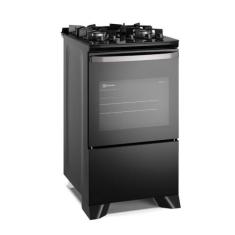 Fogão 4 bocas Electrolux FE4GB Mesa de Vidro e Tripla Chama, Preto, Bi