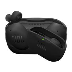 Fone de Ouvido True Wireless JBL Wave Buds 2 com Cancelamento de Ruído e Som Pure Bass Preto