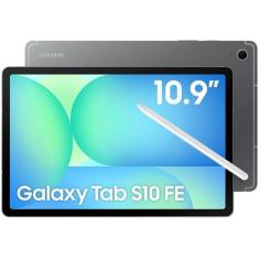 Tablet 10.9 Galaxy Tab S10 FE WiFi 128GB, S Pen, Câmera Traseira 13MP,