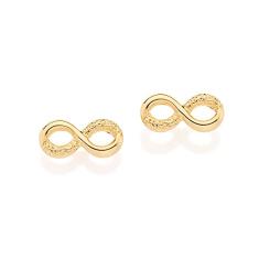 Brinco Rommanel Infinito com Detalhe Trabalhado 525114