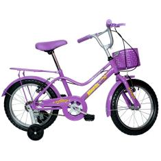 Bicicleta Infantil Aro 16 Monark Brisa - Violeta