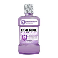 Enxaguante Antisséptico Bucal Listerine Cuidado Total Zero Álcool Menta Premium 250ml 250ml