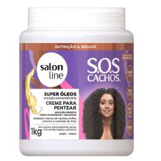 Creme De Pentear Salon Line SOS Super Óleos 1Kg