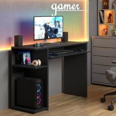 Mesa De Computador Com Suporte Extensível Para Teclado E Prat