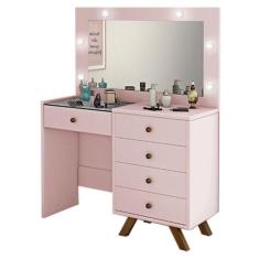 Penteadeira Camarim Luna Rose  Luapa Móveis