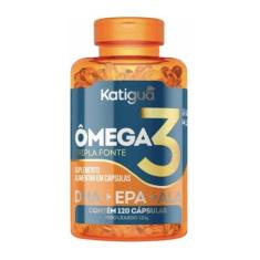 Omega 3 Tripla Fonte Dha+epa+ala 120 Cápsulas Katigua.