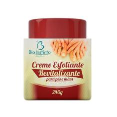 Creme esfoliante revitalizante para pes - Bio instinto